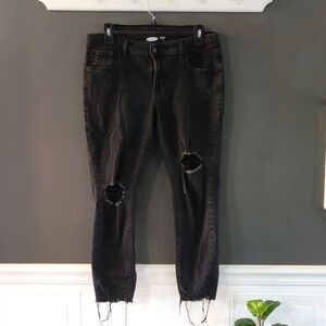 Old Navy Rockstar Super Skinny Ankle Jean 12P